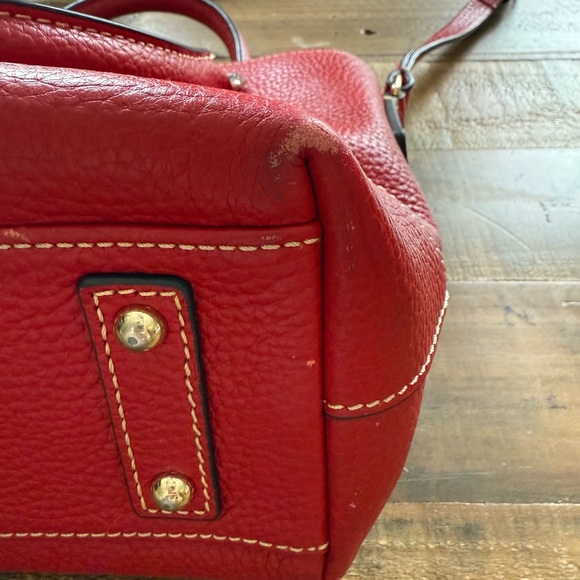 Dooney & Bourke Red Crossbody Bag - Picture 13 of 16